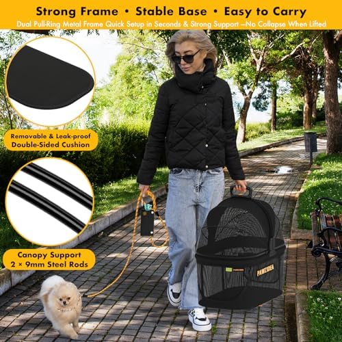 PAWZIDEA Portable Small Dog Crate - Image 5