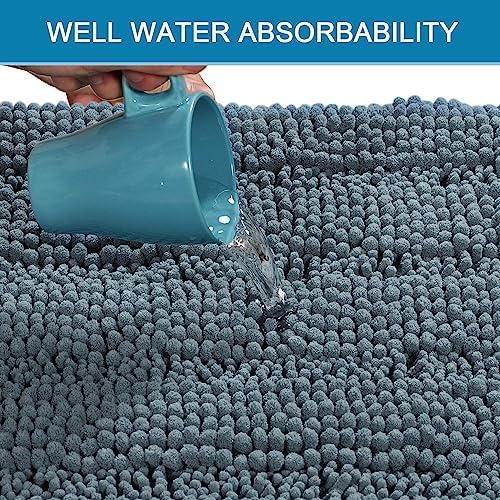H.VERSAILTEX Bathroom Rugs Bath Rug Set 2 Piece Bathroom Contour Rug Toilet Mat - Image 5