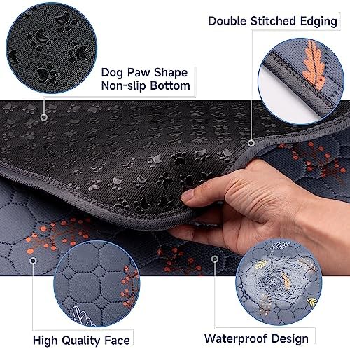 Sunheir Washable Pee Pads for Dogs 2-Pack Reusable Puppy Pads Pet Training Pads - Image 2