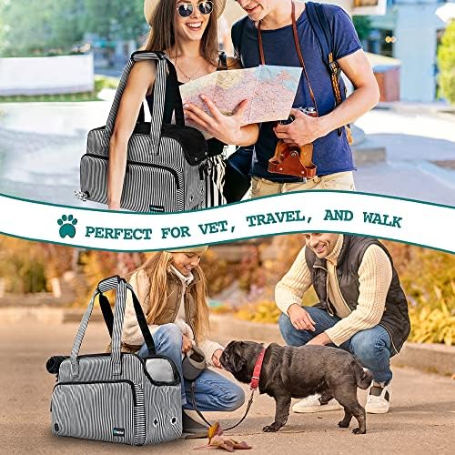 PetAmi Small Dog Purse Carrier, Airline Approved Soft Sided Tote - Image 7